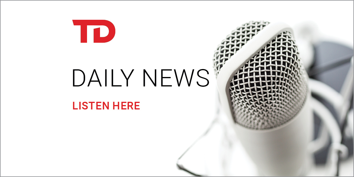 TD daily news PODCAST: Thursday 23rd September 2021